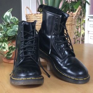 Dr Martens Black Boots Size 9